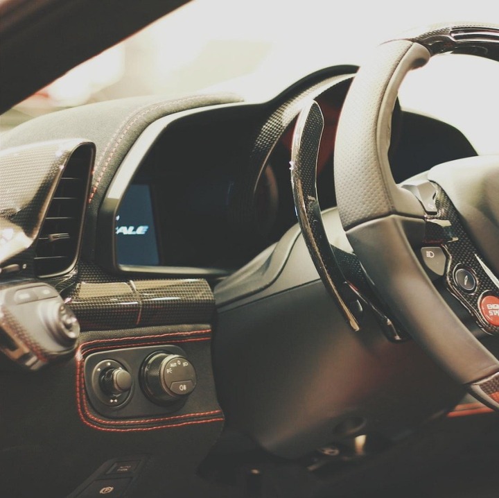 luxury car interior chauffeur